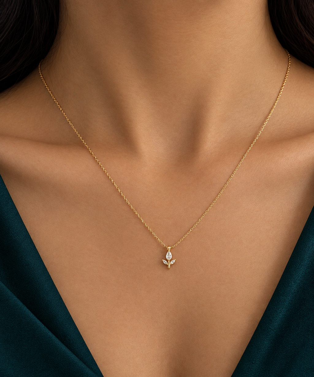 Tulip Pendant Necklace