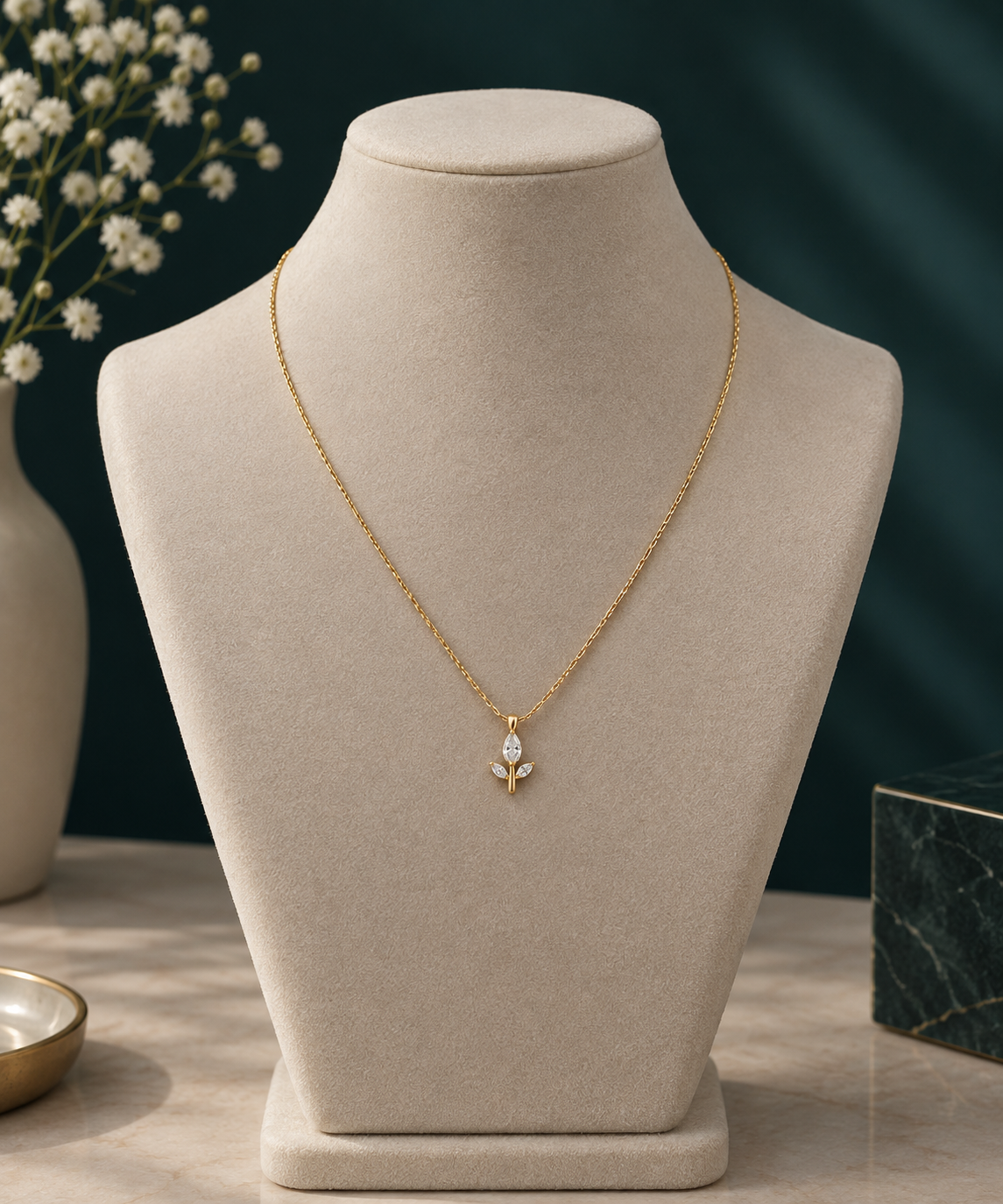Tulip Pendant Necklace
