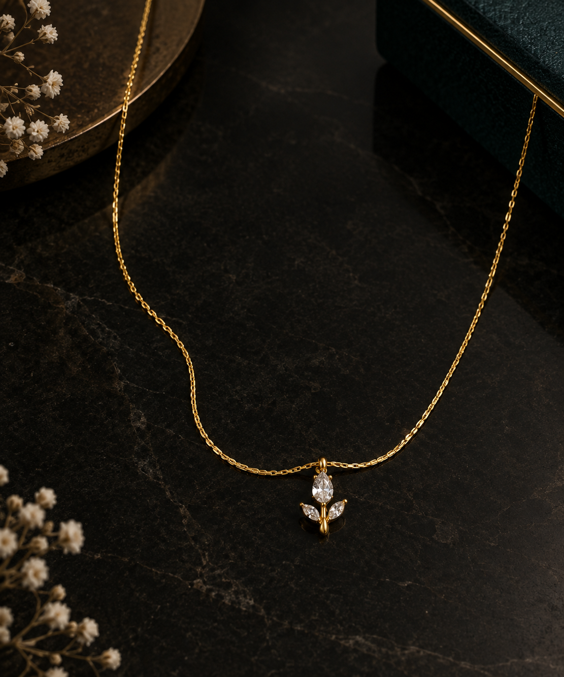 Tulip Pendant Necklace