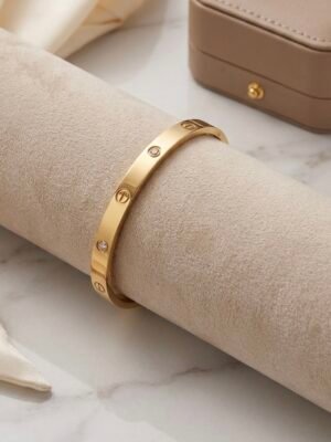 Anti-Tarnish Cartier Bracelet - Gold